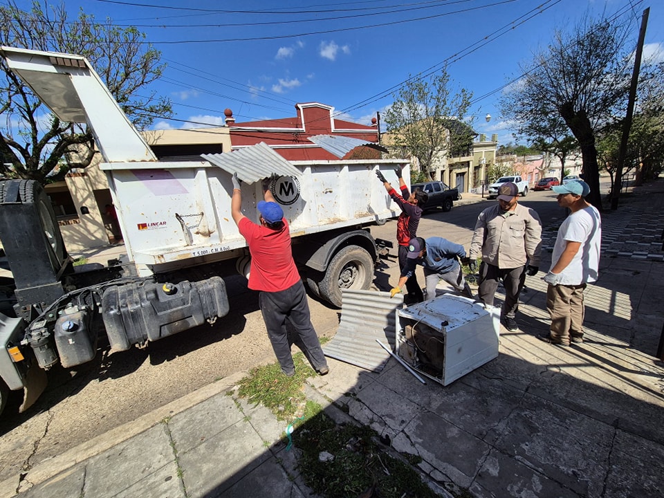 Este miércoles realizarán un operativo de descacharrado en barrio Feria